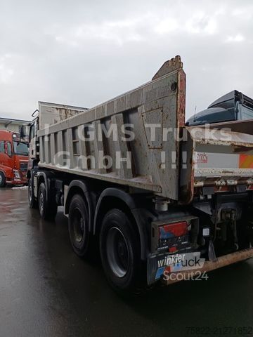 Billenő teherautó MAN TGS 41.480 / 8x6 / 41ton / full Steel / manual
