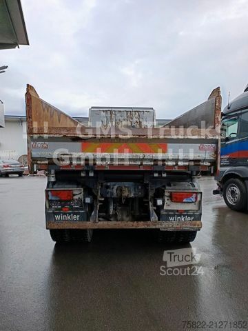 Billenő teherautó MAN TGS 41.480 / 8x6 / 41ton / full Steel / manual