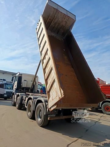 Kipper LKW MAN TGS 41.480 / 8x6 / 41ton / full Steel / manual