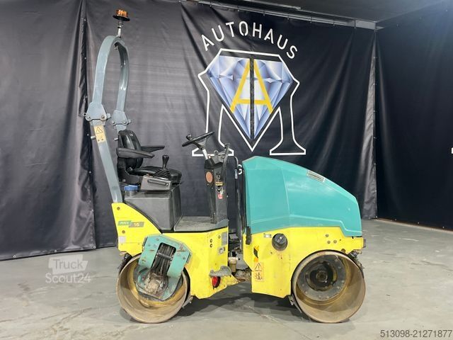 Rodillo de tambor único AMMANN ARX 16 WALZE / TANDEM ROLLER YANMAR KNICKG