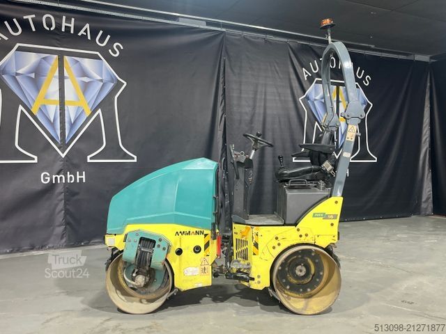 Rodillo de tambor único AMMANN ARX 16 WALZE / TANDEM ROLLER YANMAR KNICKG