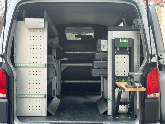 Fourgon tôlé VOLKSWAGEN T6.1 BOTT REGALS. TEMP. SHZ NAVI KLIMA 1.HAND