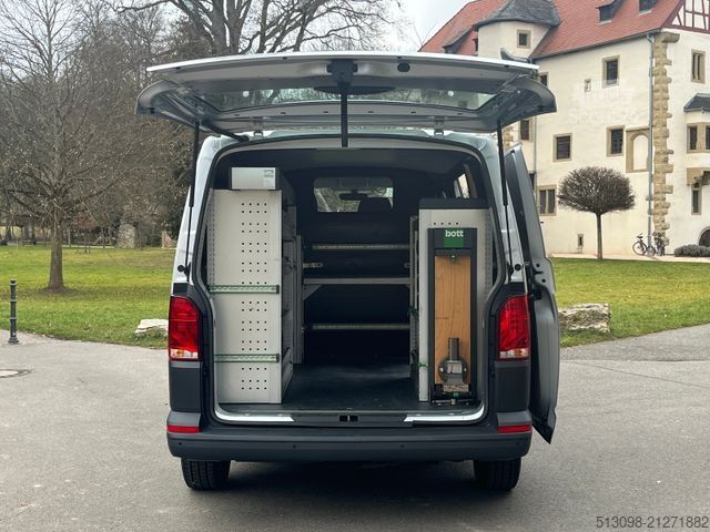 Fourgon tôlé VOLKSWAGEN T6.1 BOTT REGALS. TEMP. SHZ NAVI KLIMA 1.HAND