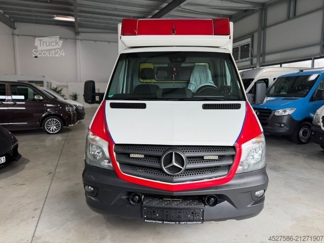 Brandweerwagen MERCEDES-BENZ Sprinter II 516 RTW/KTW KOFFER*RETTUNGSFAHRZEUG*