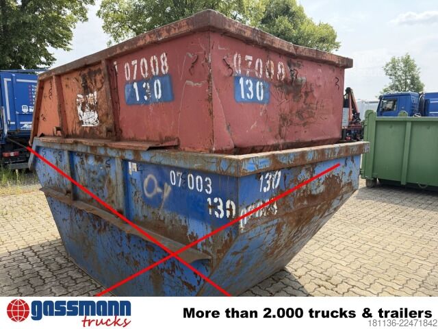 Kontejner s kavljem  Absetzcontainer ca. 7m³