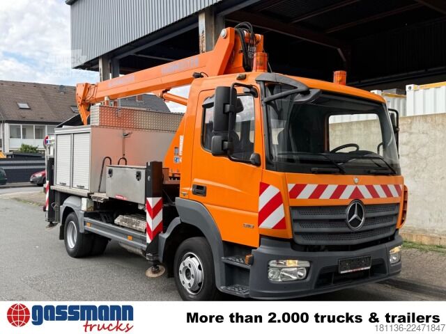 Erikoiskäyttöinen kuorma-auto Mercedes-Benz Atego 918 L 4x2, Blumenbecker Hubarbeitsbühne