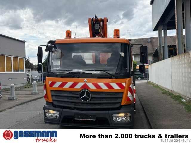 Erikoiskäyttöinen kuorma-auto Mercedes-Benz Atego 918 L 4x2, Blumenbecker Hubarbeitsbühne