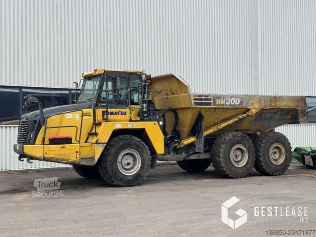 Mafsallı damperli kamyon Komatsu HM300-5E0