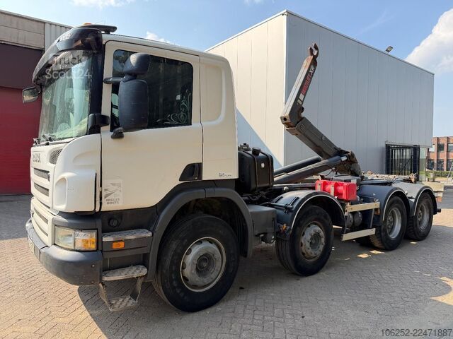 Sistema de braço de gancho Scania P380 8X4 26T HIAB HOOKLIFT / AMPLIROLL - HUB RE...