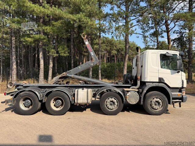 Sistema de braço de gancho Scania P380 8X4 26T HIAB HOOKLIFT / AMPLIROLL - HUB RE...