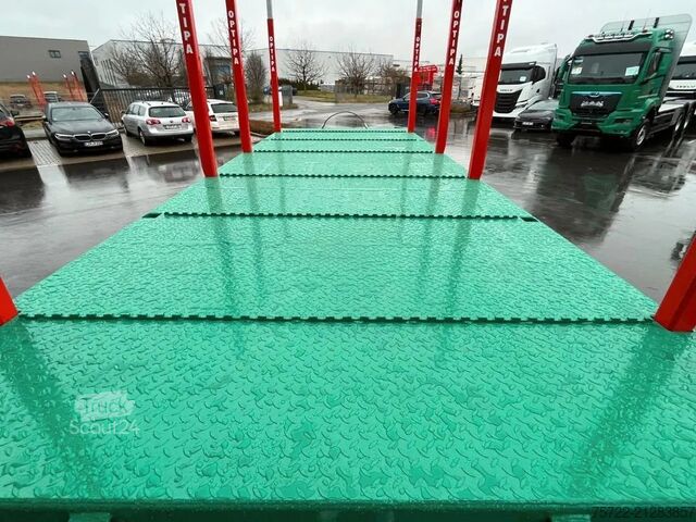 Transportator de lemn PAVIC HPA 27 68Z / Plattform 3-Achser Blatt-Federung...