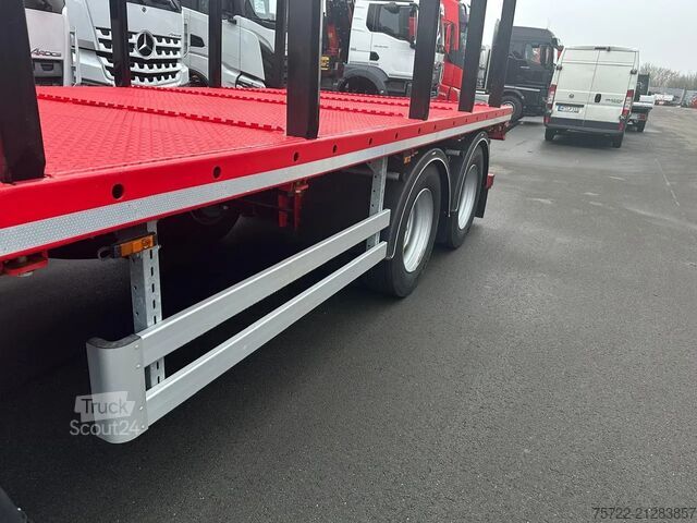 Transportador de madeira PAVIC HPA 27 68Z / Plattform 3-Achser Blatt-Federung