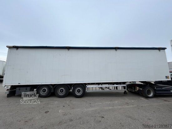 Mozgópadlós félpótkocsi KNAPEN K100/KT01, 10 MM, LIFTACHSE, ROLLPLANE, FUNK