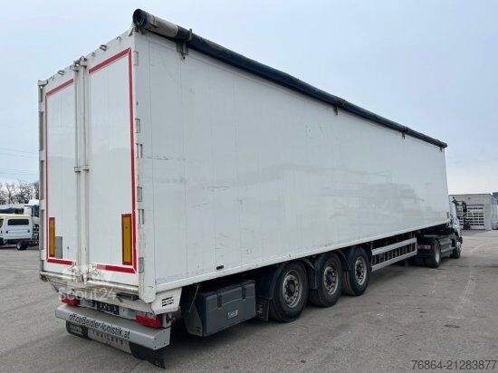 Mozgópadlós félpótkocsi KNAPEN K100/KT01, 10 MM, LIFTACHSE, ROLLPLANE, FUNK