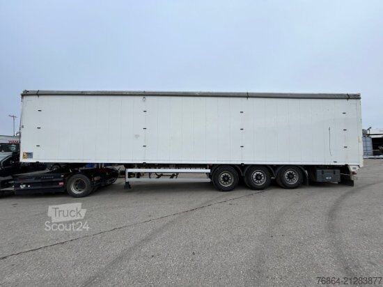 Mozgópadlós félpótkocsi KNAPEN K100/KT01, 10 MM, LIFTACHSE, ROLLPLANE, FUNK