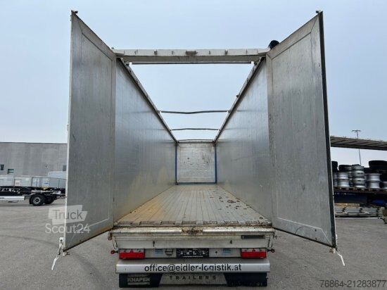 Mozgópadlós félpótkocsi KNAPEN K100/KT01, 10 MM, LIFTACHSE, ROLLPLANE, FUNK