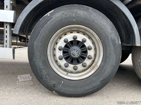 Mozgópadlós félpótkocsi KNAPEN K100/KT01, 10 MM, LIFTACHSE, ROLLPLANE, FUNK