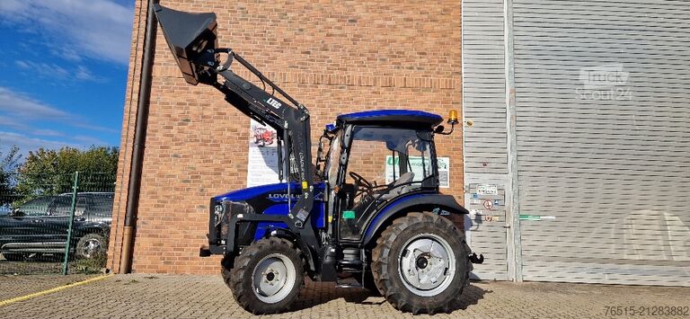 Trattore LOVOL M554 57 PS Traktor Kabine Frontlader