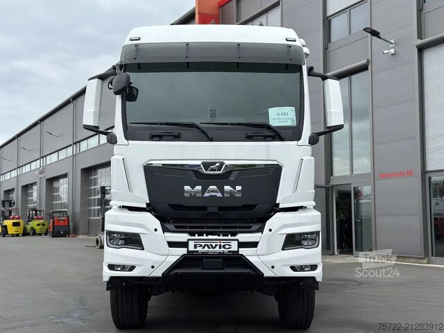 Transporteur de bois MAN TGS 33.520 6x6 BL Kurzholz Plattform Epsilon Kran