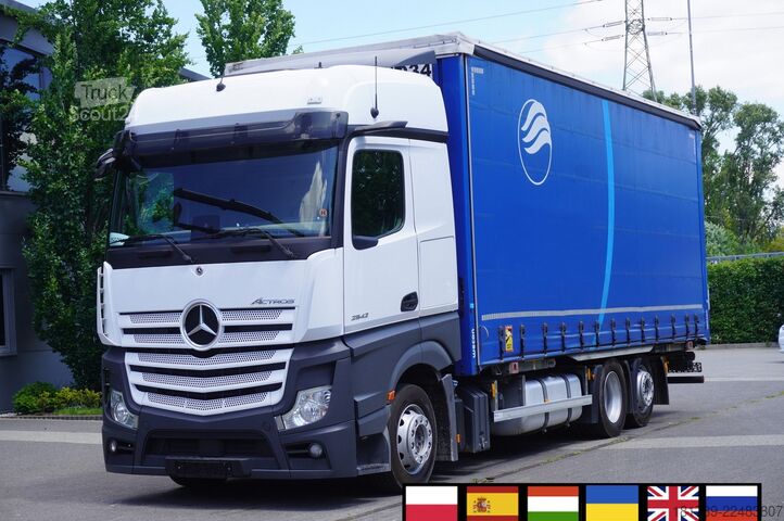 Branda Mercedes-Benz Actros 2542 MP5 / Curtainsider 19 EPAL/