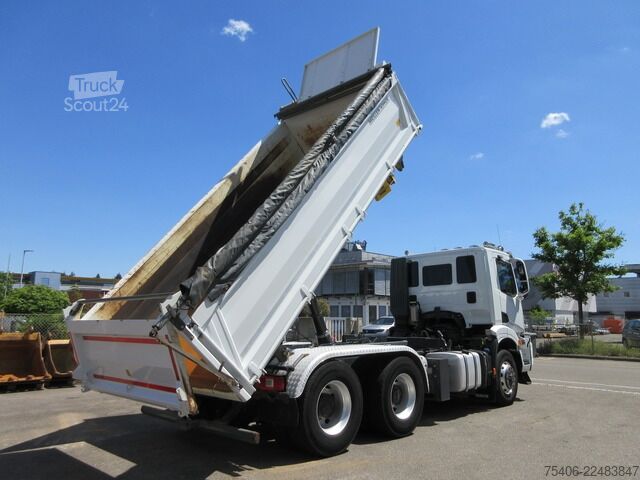 Trojstranný sklápací nákladný automobil iveco X-Way 480 AD300XZ 6x4  Hydrodrive, Bordmatic