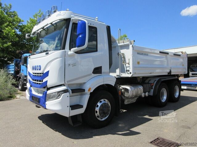 Sklápač iveco X-Way 480 AD300XZ 6x4, Hydrodrive, Bordmatic