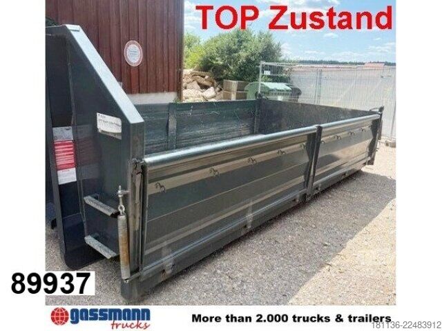 Krokcontainer  Abrollcontainer ABPR ca. 10m³, überfahrbare
