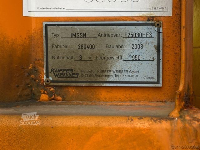 Three-sided tipper truck MAN TGM 13.240 4x4 DoKa|Kipper*Salzstreuer*Kommunal