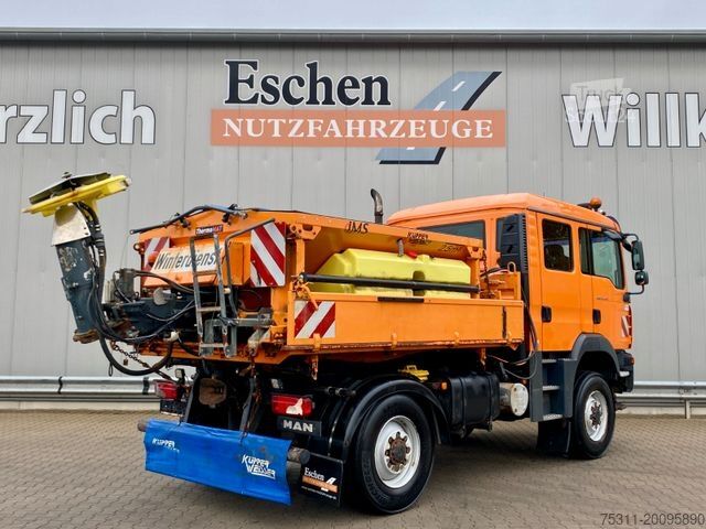 Camion benne MAN TGM 13.240 4x4 DoKa|Allrad-Kipper*Kommunalplatte