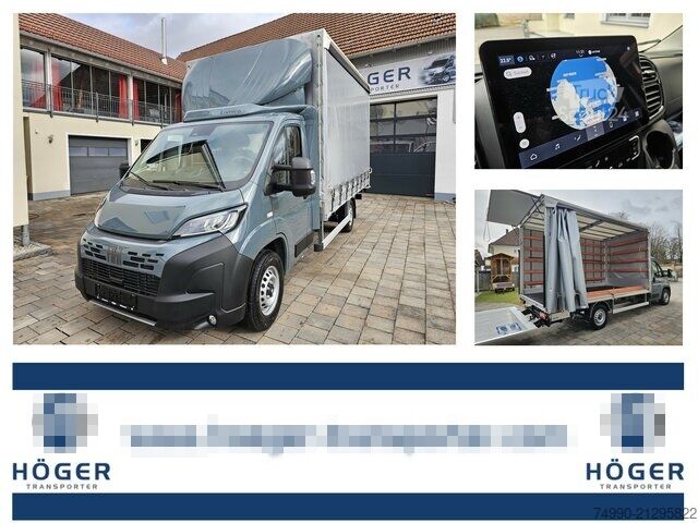 Camion bâché Fiat Ducato 35 MAXI 180 Pritsche Plane LBW BÄR AHK