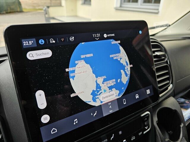 Camion bâché Fiat Ducato 35 MAXI 180 Pritsche Plane LBW BÄR AHK