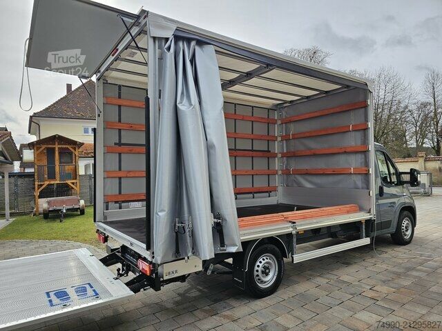 Camion bâché Fiat Ducato 35 MAXI 180 Pritsche Plane LBW BÄR AHK