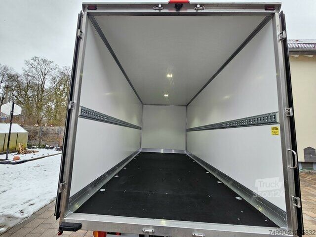 Fourgon tôlé Fiat Ducato MAXI 35 180 Koffer L:4,9 H:2,3 LED Kam.