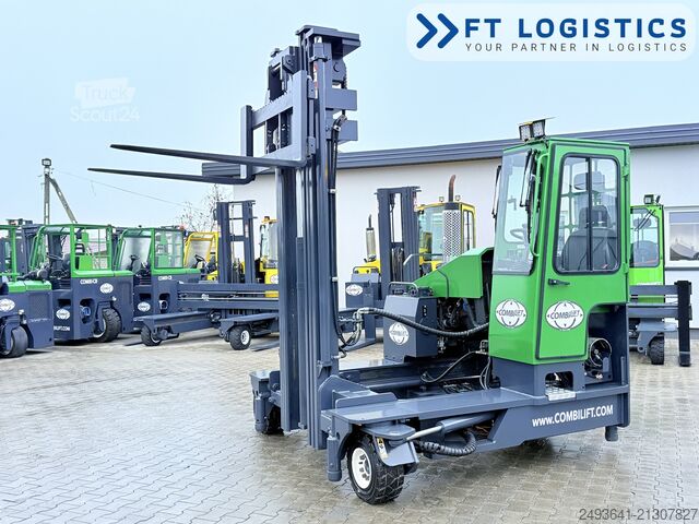 Chariot élévateur multidirectionnel Combilift C4000 TRIPLEX 6900 GAS FREE LIFT CABIN