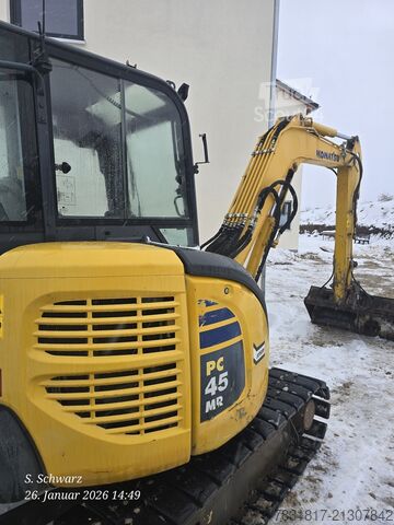 Koparka gąsienicowa Komatsu PC45MR-3