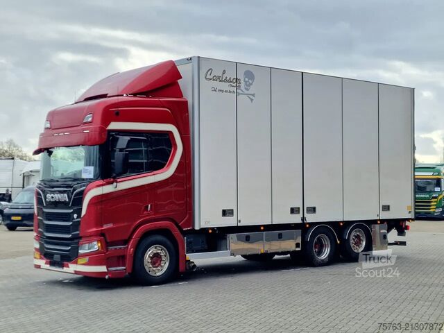 Valise Scania R580 V8 NGS Highline 6x2*4 - Box with sidedoors...