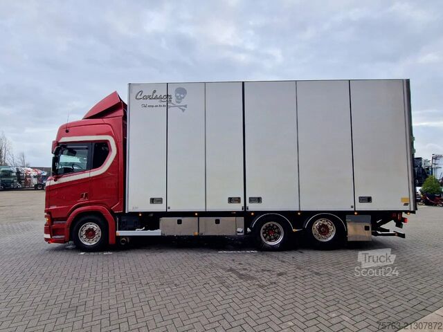 Valise Scania R580 V8 NGS Highline 6x2*4 - Box with sidedoors...