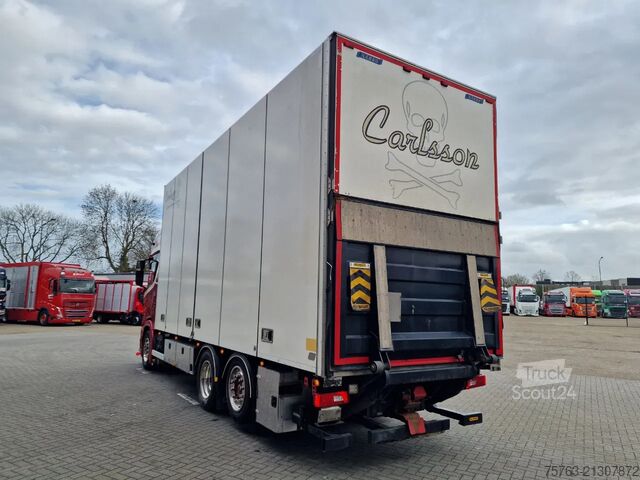 Valise Scania R580 V8 NGS Highline 6x2*4 - Box with sidedoors...