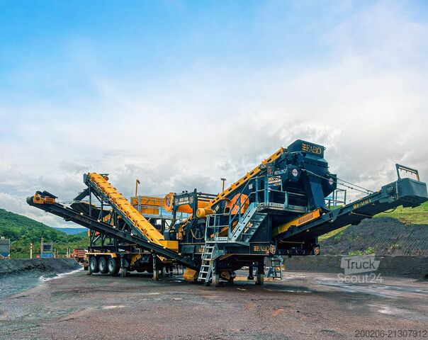 Attrezzatura di frantumazione FABO Crushing Equipment MCC-300 crushing equipment