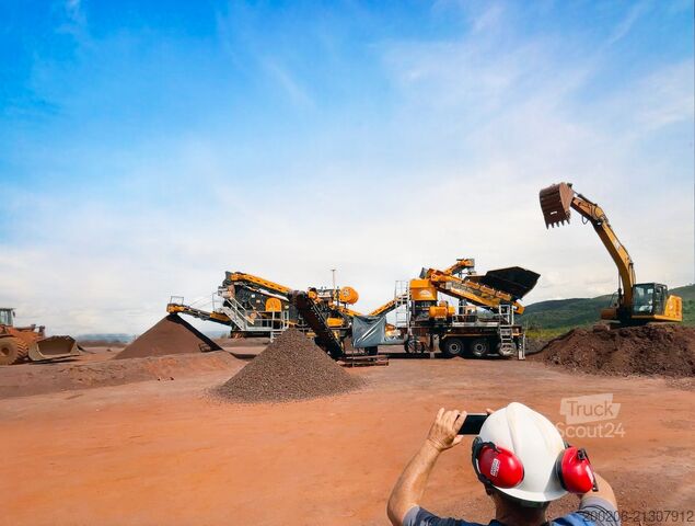 Attrezzatura di frantumazione FABO Crushing Equipment MCC-300 crushing equipment