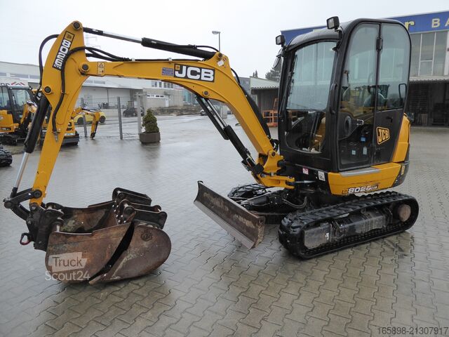 Mini bager JCB 8026CTS inkl. Löffelpaket
