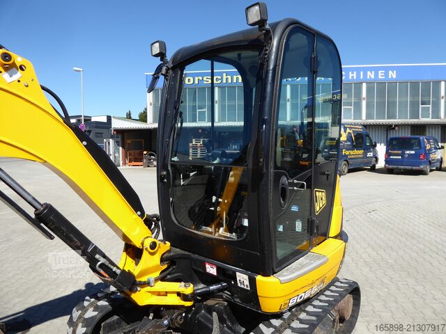 Mini bager JCB 8026CTS inkl. Löffelpaket