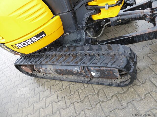 Mini bager JCB 8026CTS inkl. Löffelpaket
