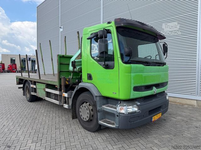 Πλατφόρμα φόρτωσης Renault HD260-20 PR OPEN LAADBAK MET HMF853 KRAAN / BLA...