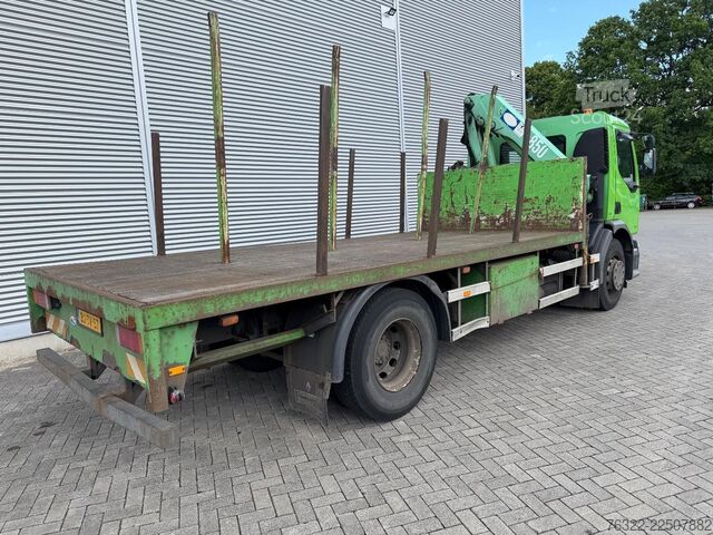 Πλατφόρμα φόρτωσης Renault HD260-20 PR OPEN LAADBAK MET HMF853 KRAAN / BLA...