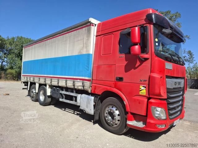 Φορτηγό κουτί (κουρμπαριστό) DAF XF 480. ADR