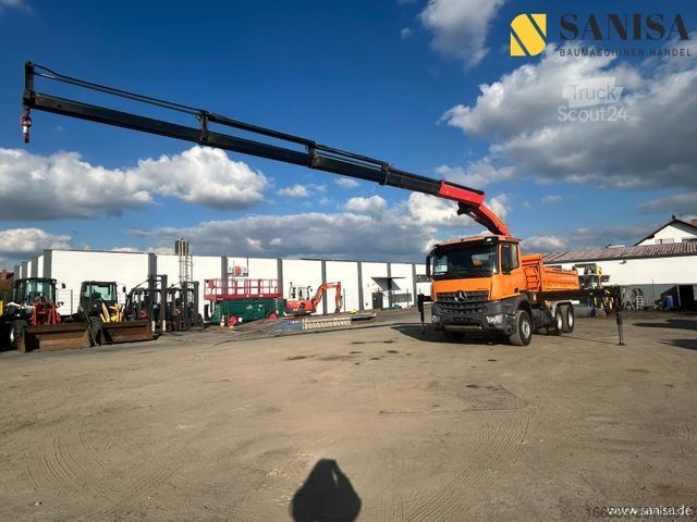 Háromirányú billenő teherautó MERCEDES-BENZ Arocs 2648/3 S.-Kipper Meiler/Palfinger PK23002