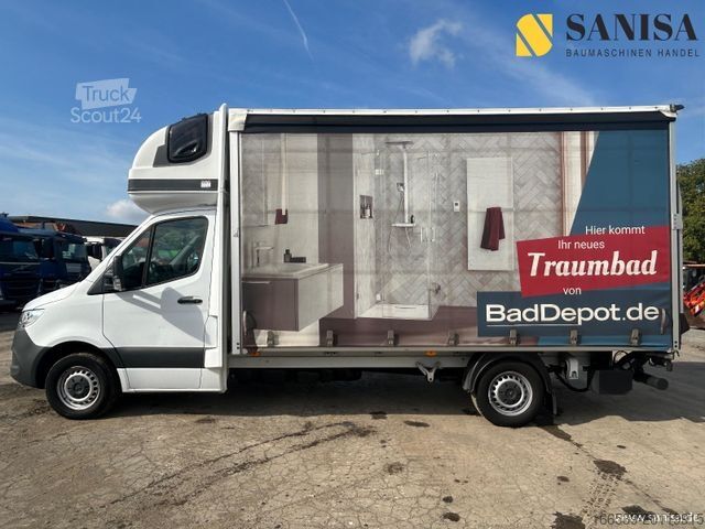 Schuifzeil bestelwagen MERCEDES-BENZ Sprinter 317/LBW/Schlafkabine/Euro 6D