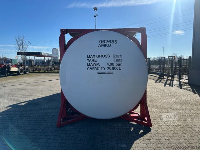 Kontener cysternowy Van Hool 20FT SWAP BODY / 30.800L / AMKD / L4BN / UN POR...