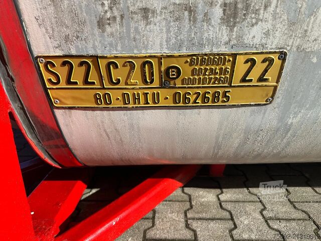 Kontener cysternowy Van Hool 20FT SWAP BODY / 30.800L / AMKD / L4BN / UN POR...